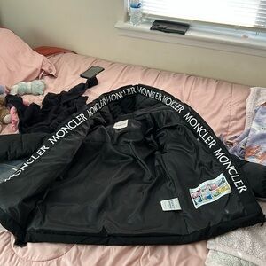 Black moncler jacket
